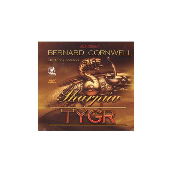 Kniha Sharpův tygr - CDmp3 (Čte Luboš Ondráček), Bernard Cornwell