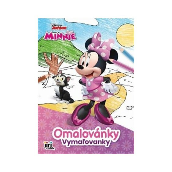 Kniha Omalovánky/Vymaľovanky - Minnie