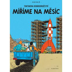 Kniha Tintin 16 - Míříme na Měsíc, Hergé
