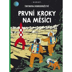 Kniha Tintin 17 - První kroky na Měsíci, Hergé