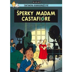 Kniha Tintin 21 - Šperky madam Castafiore, Hergé