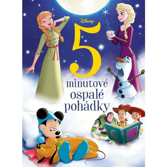 Kniha Disney - 5minutové ospalé pohádky, Walt Disney