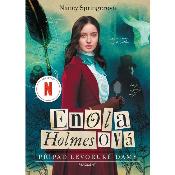 Kniha Enola Holmesová 2 - Případ levoruké dámy, Nancy Springerová