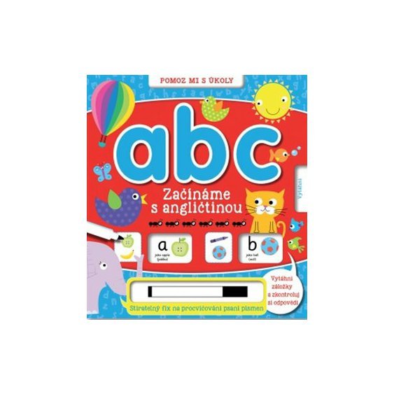 Kniha Pomoz mi s úkoly - ABC Začínáme s angličtinou