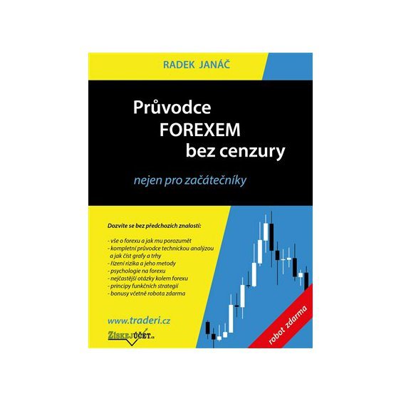 Kniha Průvodce Forexem bez cenzury, Radek Janáč
