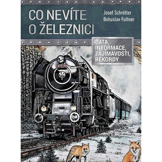 Kniha Co nevíte o železnici, Josef Schrötter