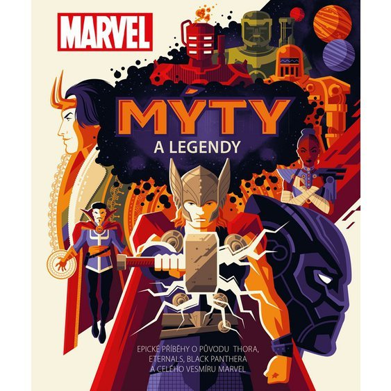 Kniha Marvel: Mýty a legendy, Kolektiv