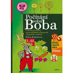 Kniha Počítání soba Boba 1. díl - Cvičení pro rozvoj matematických schopnost