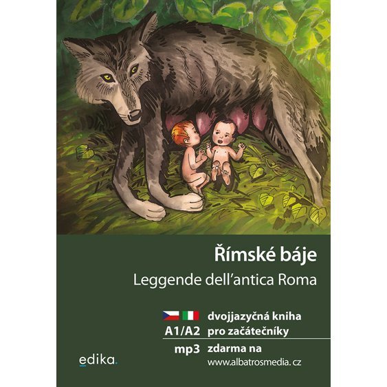 Kniha Římské báje / Leggende dell´antica Roma + mp3 zdarma, Valeria De Tomma