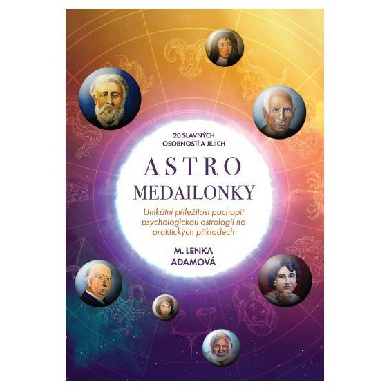 Kniha 20 slavných osobností a jejich Astromedailonky, Lenka Marie Adamová