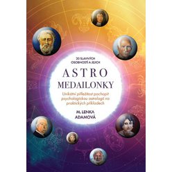 Kniha 20 slavných osobností a jejich Astromedailonky, Lenka Marie Adamová