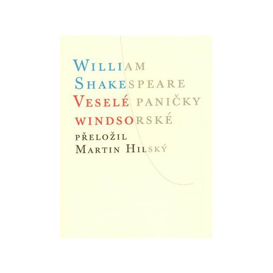 Kniha Veselé paničky Windsorské, William Shakespeare