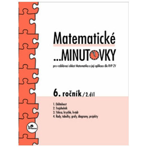 Kniha Matematické minutovky pro 6. ročník/ 2. díl, Miroslav Hricz