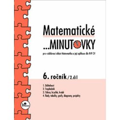 Kniha Matematické minutovky pro 6. ročník/ 2. díl, Miroslav Hricz