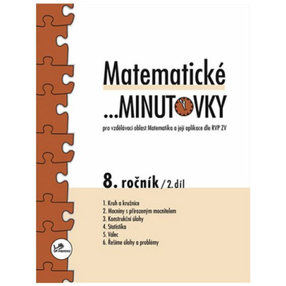 Kniha Matematické minutovky pro 8. ročník / 2. díl - Pro vzdělávací oblast M