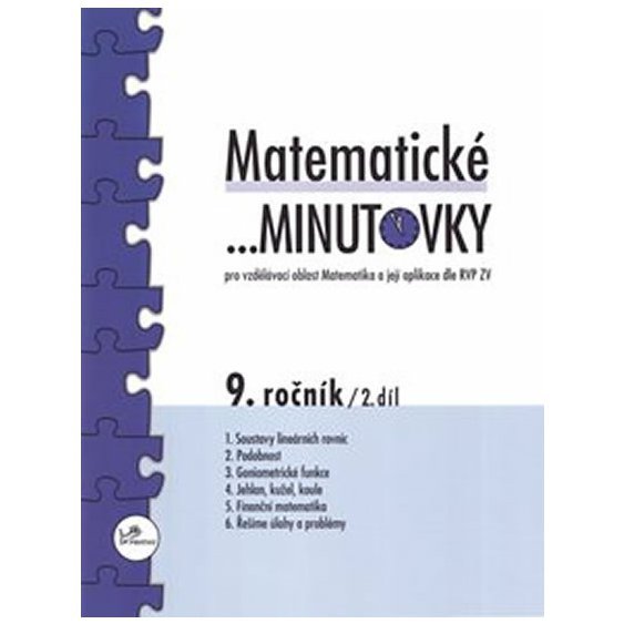 Kniha Matematické minutovky pro 9. ročník / 2. díl, Miroslav Hricz
