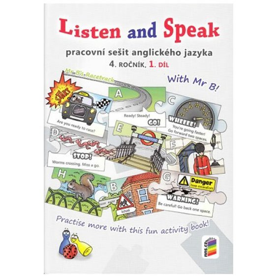 Kniha Listen and Speak, 1. díl (pracovní sešit) pro 4. ročník
