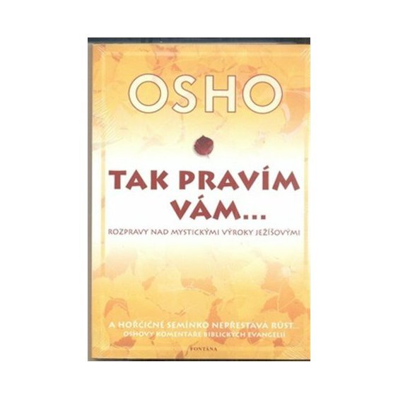 Kniha Tak pravím vám, Osho