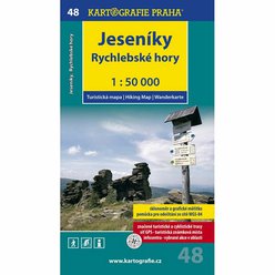 1: 50T (48)-Jeseníky,Rychlebské hory. Turistická mapa.