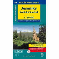 1: 50T (47)-Jeseníky, Králický Sněžník - Turistická mapa.