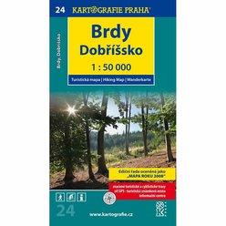 Brdy- Dobříšsko (Turistická mapa)