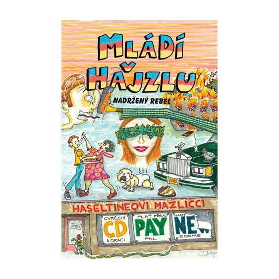 Kniha Mládí v hajzlu - Nadržený rebel, C. D. Payne