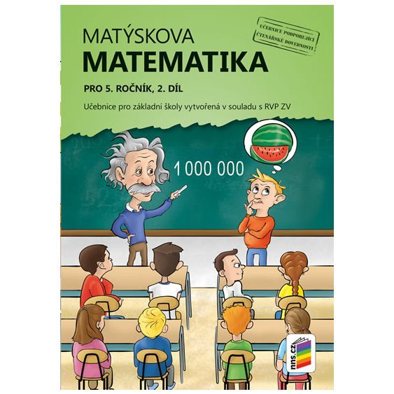 Kniha Matýskova matematika pro 5. ročník, 2. díl (učebnice)