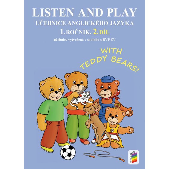 Kniha Listen and play - With Teddy Bears!, 2. díl (učebnice)