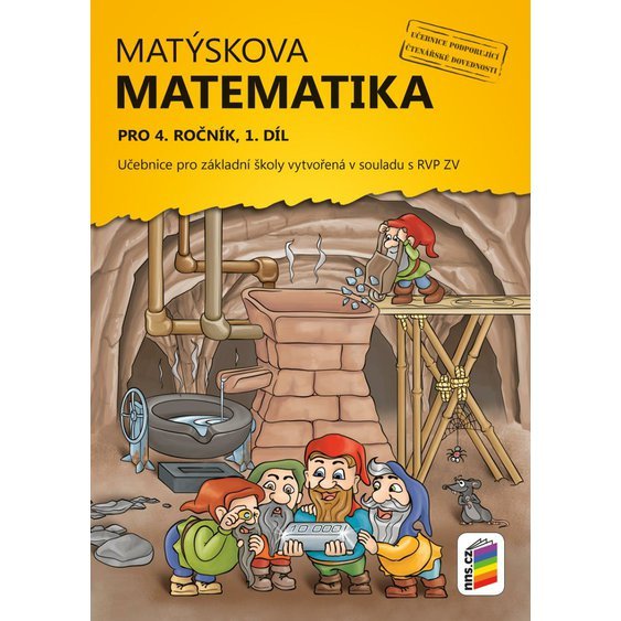 Kniha Matýskova matematika pro 4. ročník, 1. díl (učebnice)