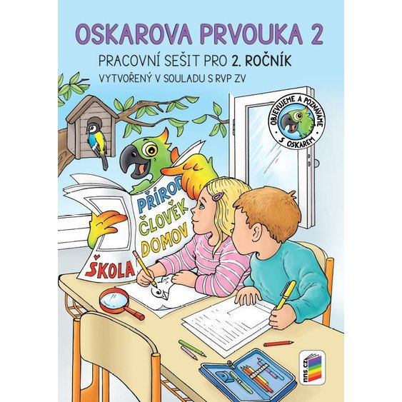 Kniha Oskarova prvouka 2 - barevný pracovní sešit