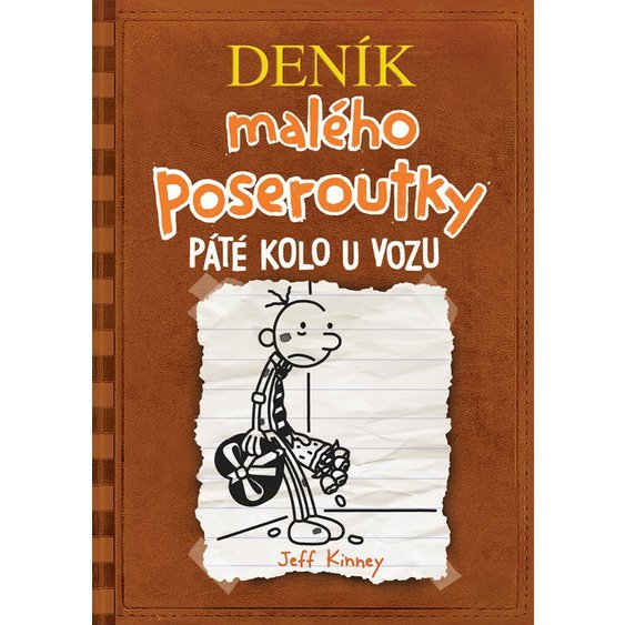 Kniha Deník malého poseroutky 7 - Páté kolo u vozu, Jeff Kinney